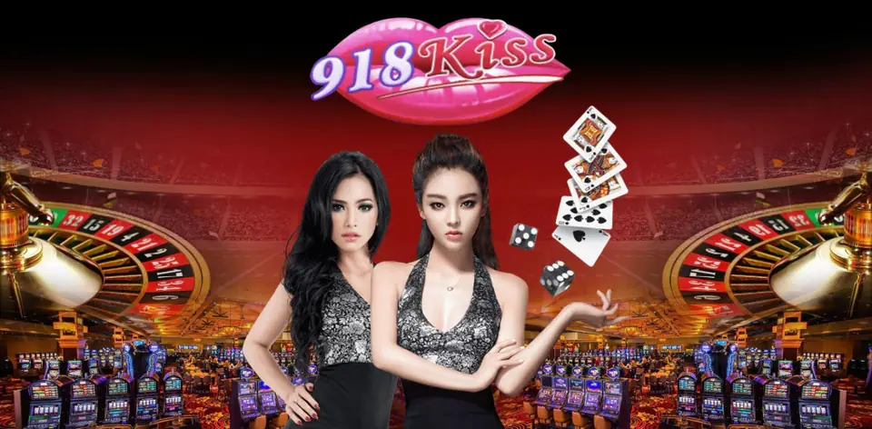 918Kiss app open on a phone showing the game lobby