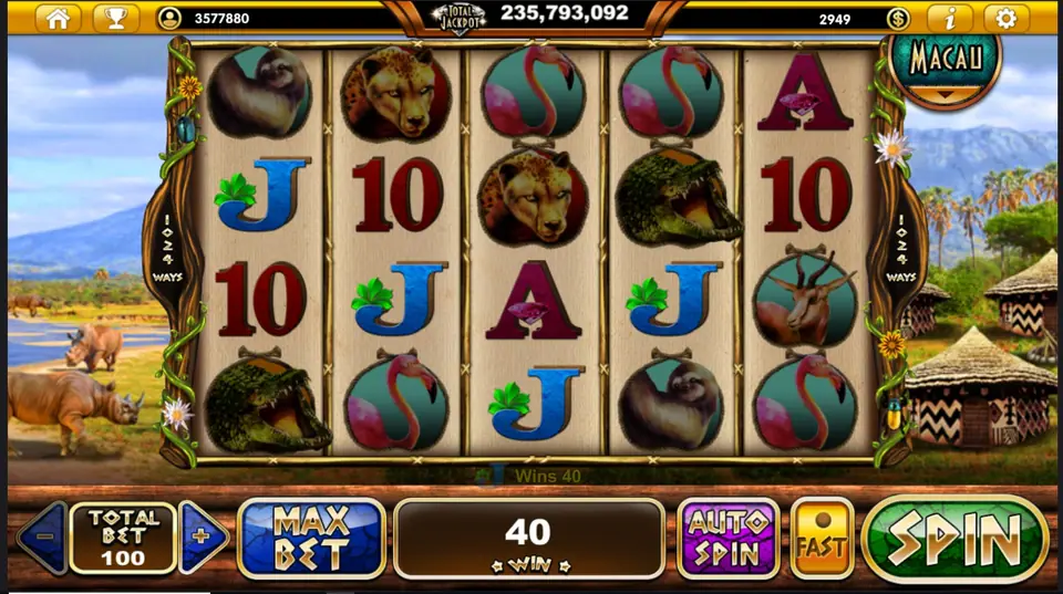 A rhinoceros win landing across the Rhino Crash reels