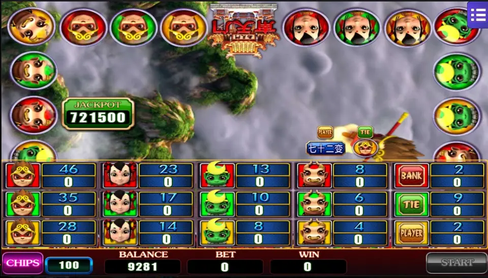 Monkey Story Plus slot on Mega888 with the monkey prince beside the reels