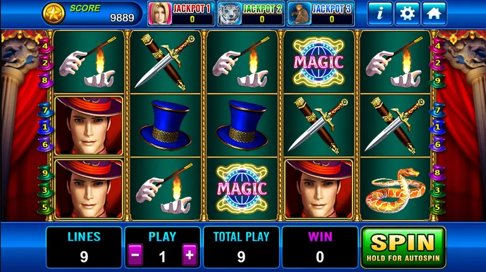 The Magician Plus slot on Play8oy with a fairy-tale themed reel set