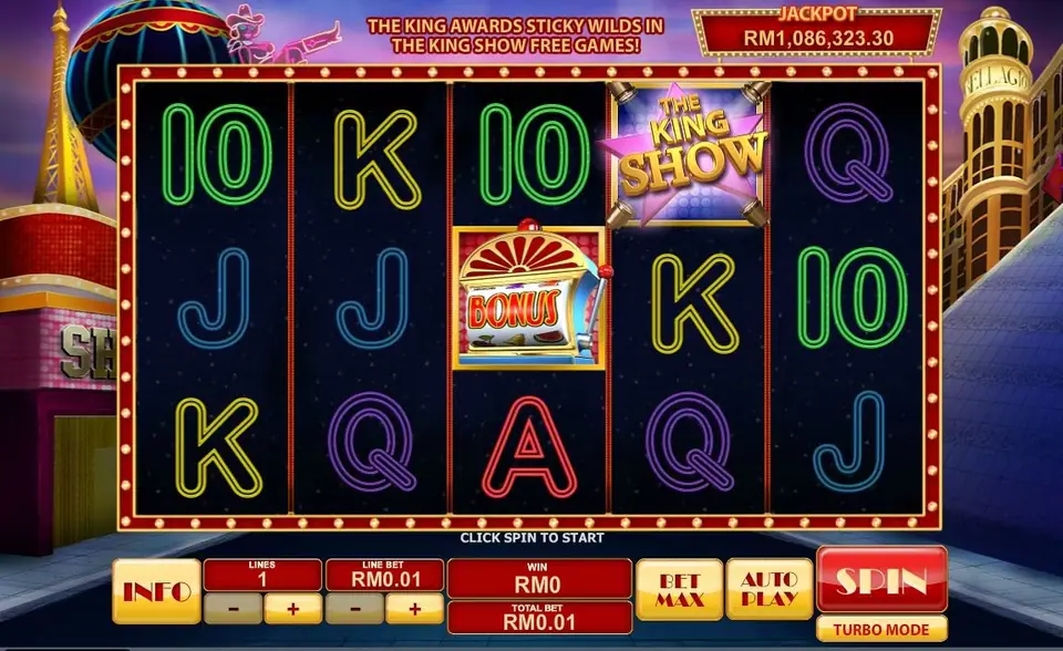Cat In Vegas free spins round with wild symbols on the reels