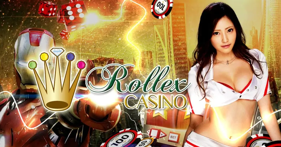 Rollex11 app lobby with slot and casino game tiles